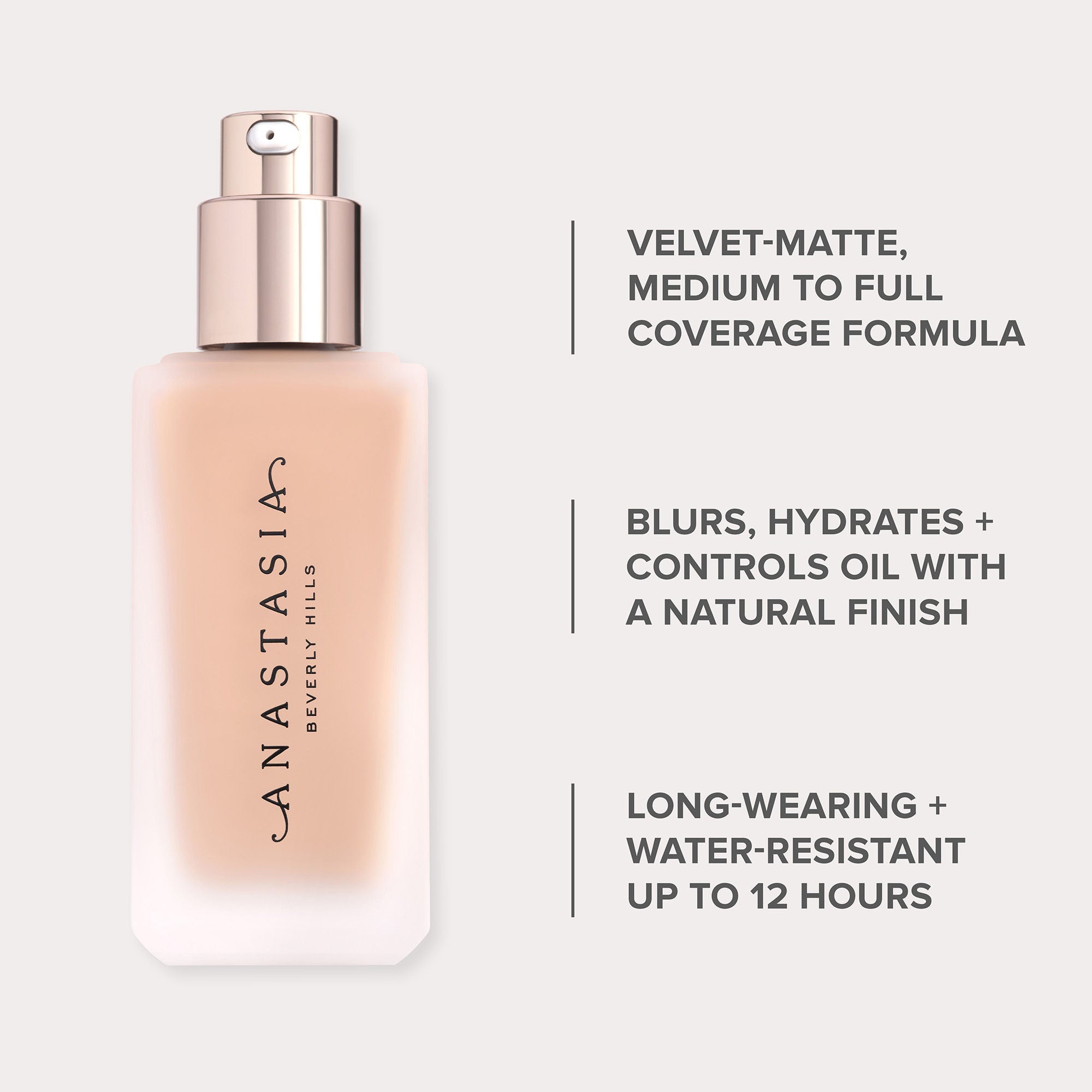 Anastasia Beverly Hills Impeccable Blurring Second Skin Matte Foundation