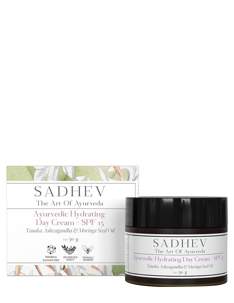 SADHEV Ayurvedic Hydrating Day Cream Spf 15