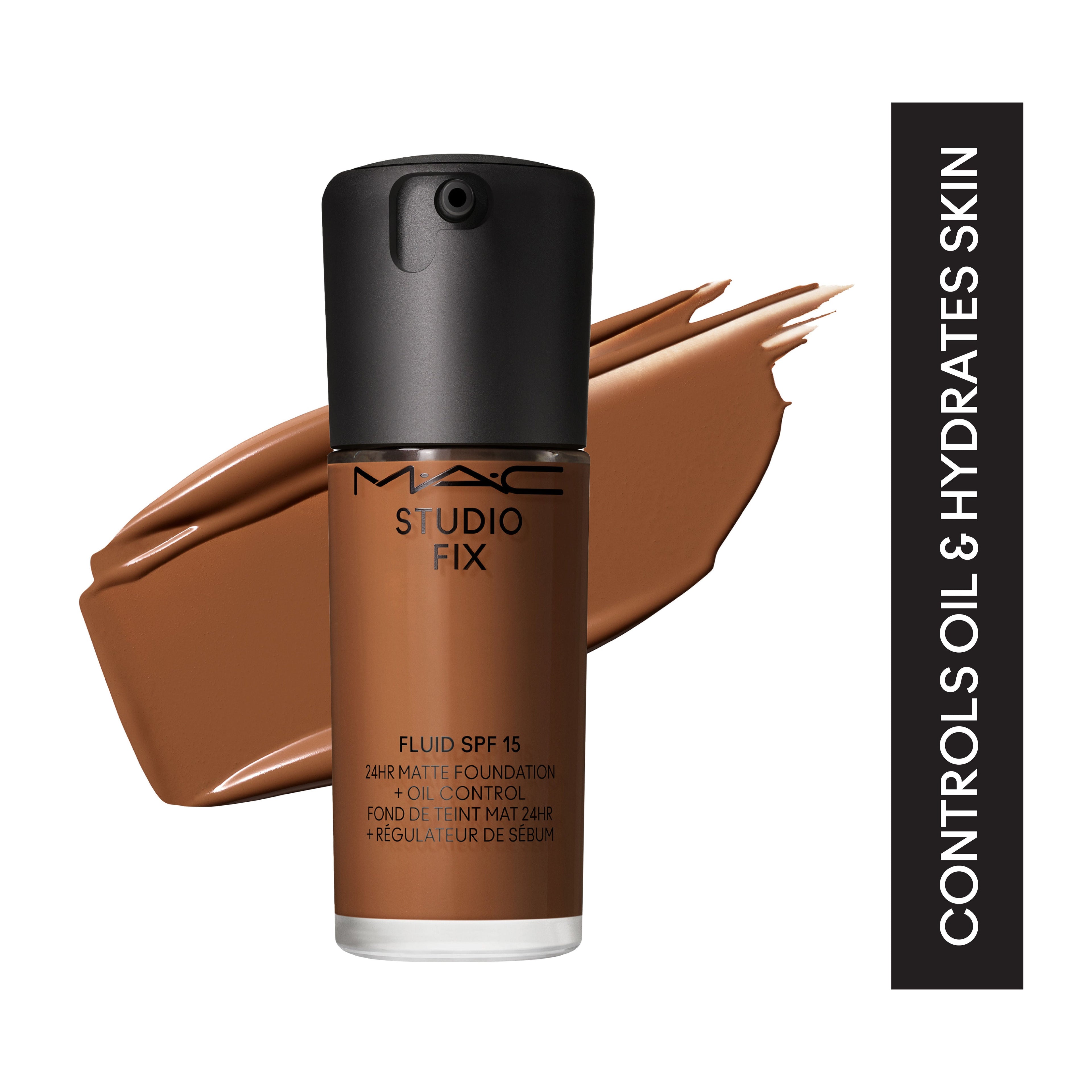 M.A.C Studio Fix Fluid SPF 15 Soft Matte Foundation With Hyaluronic Acid
