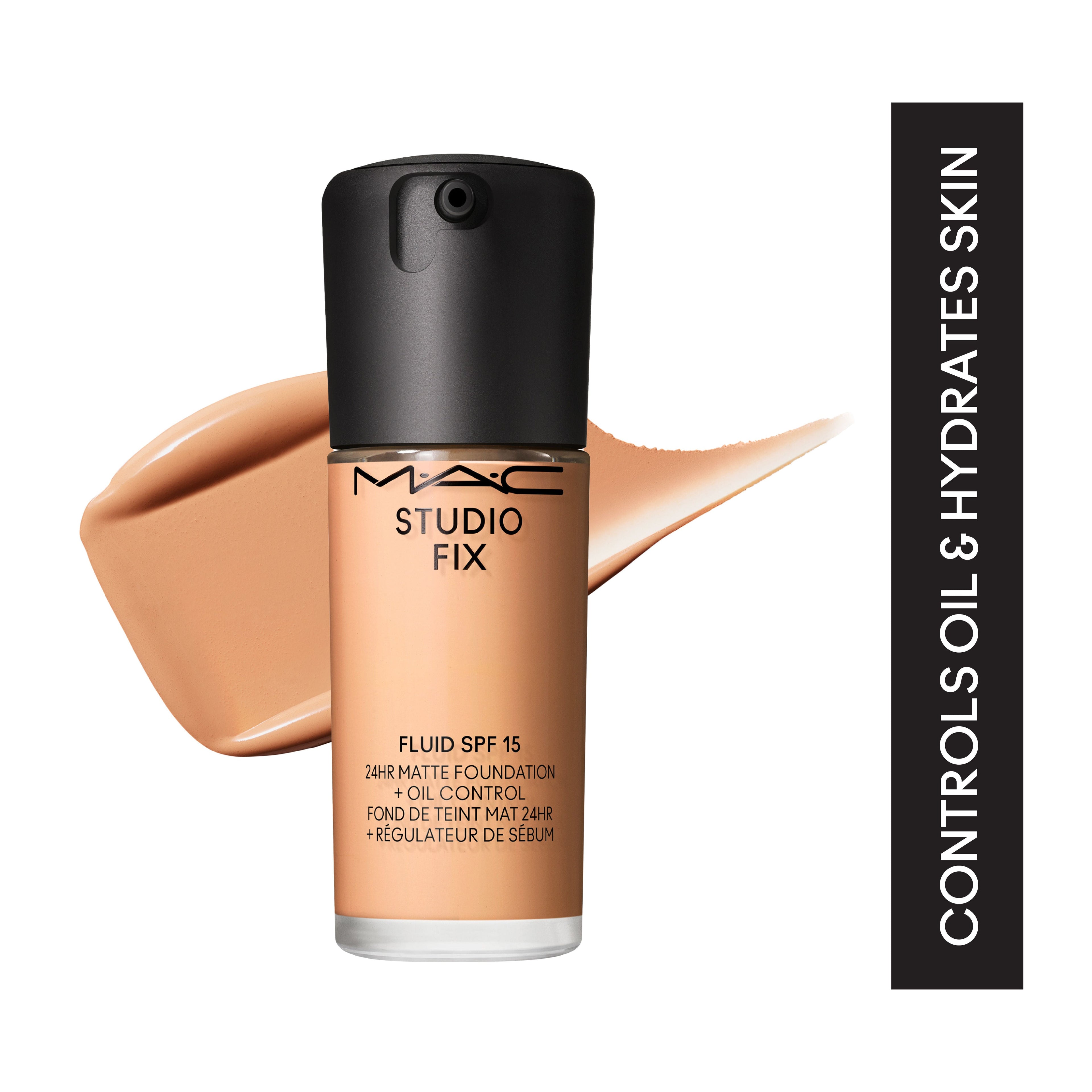 M.A.C Studio Fix Fluid SPF 15 Soft Matte Foundation With Hyaluronic Acid