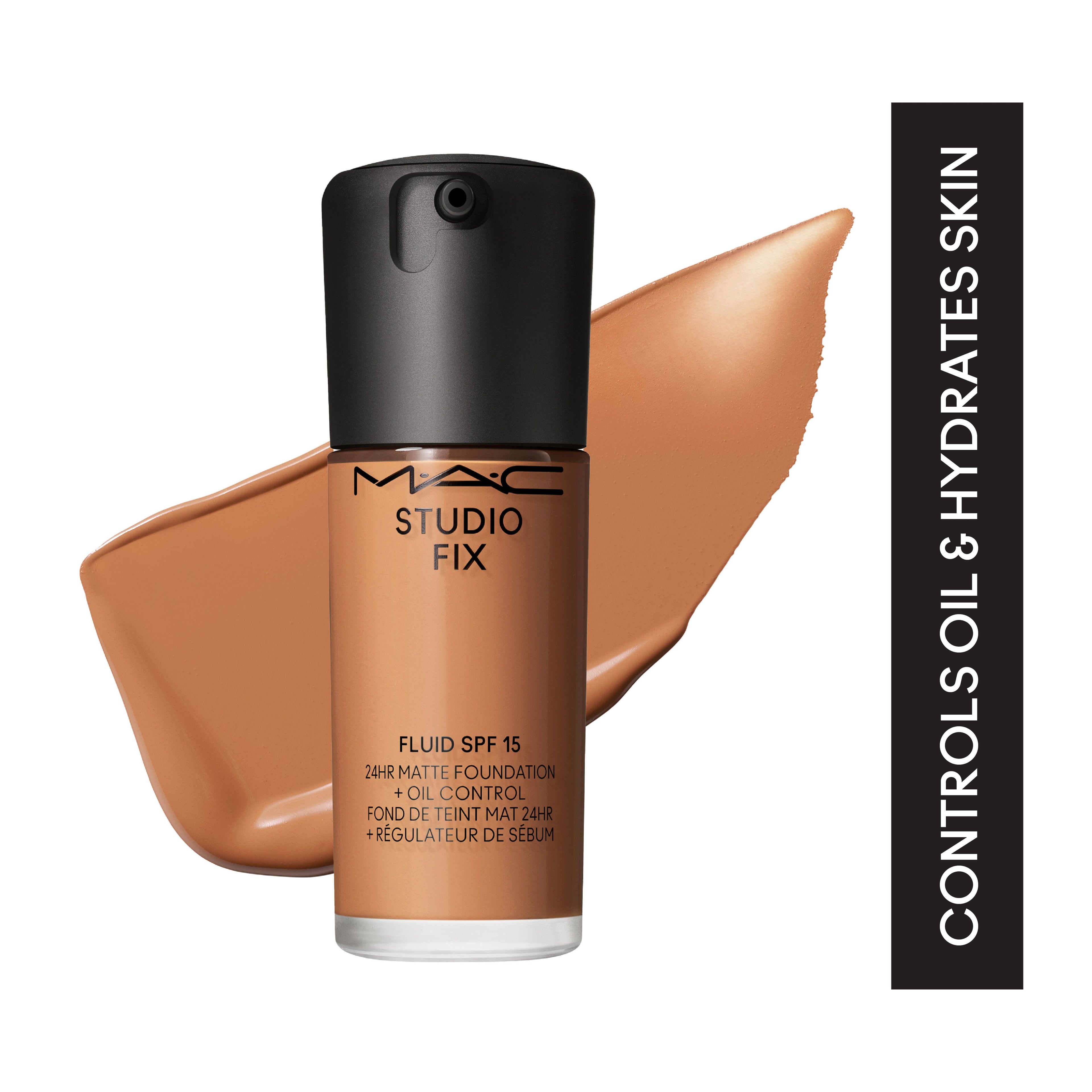 M.A.C Studio Fix Fluid SPF 15 Soft Matte Foundation With Hyaluronic Acid