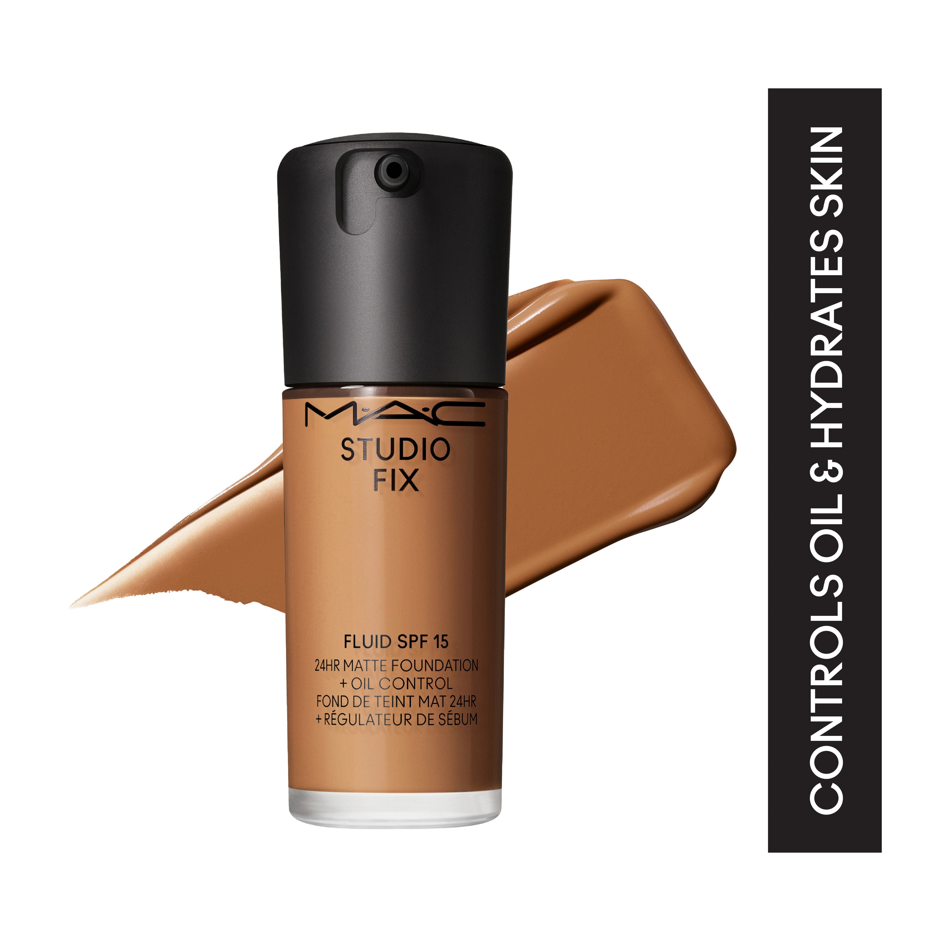 M.A.C Studio Fix Fluid SPF 15 Soft Matte Foundation With Hyaluronic Acid