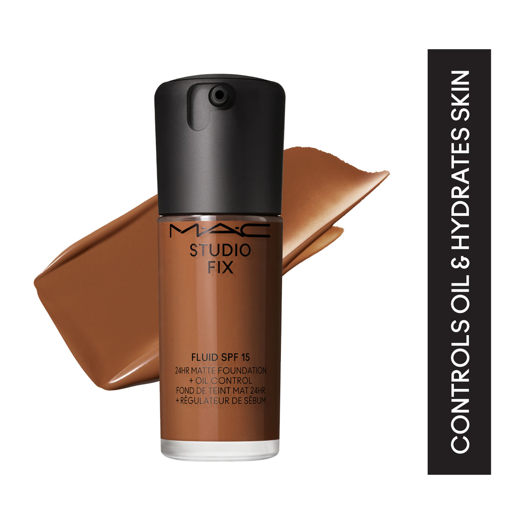 M.A.C Studio Fix Fluid SPF 15 Soft Matte Foundation With Hyaluronic Acid