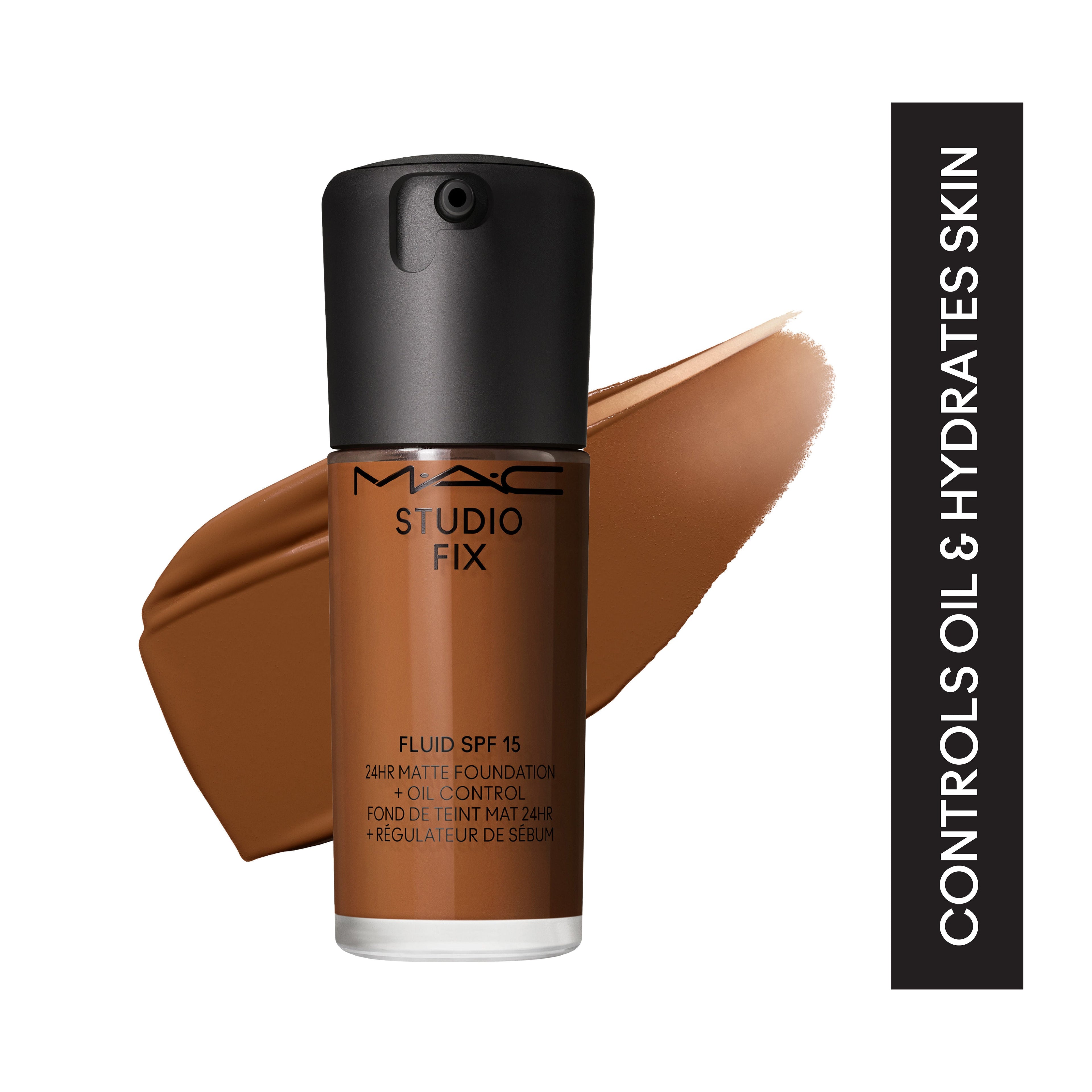 M.A.C Studio Fix Fluid SPF 15 Soft Matte Foundation With Hyaluronic Acid