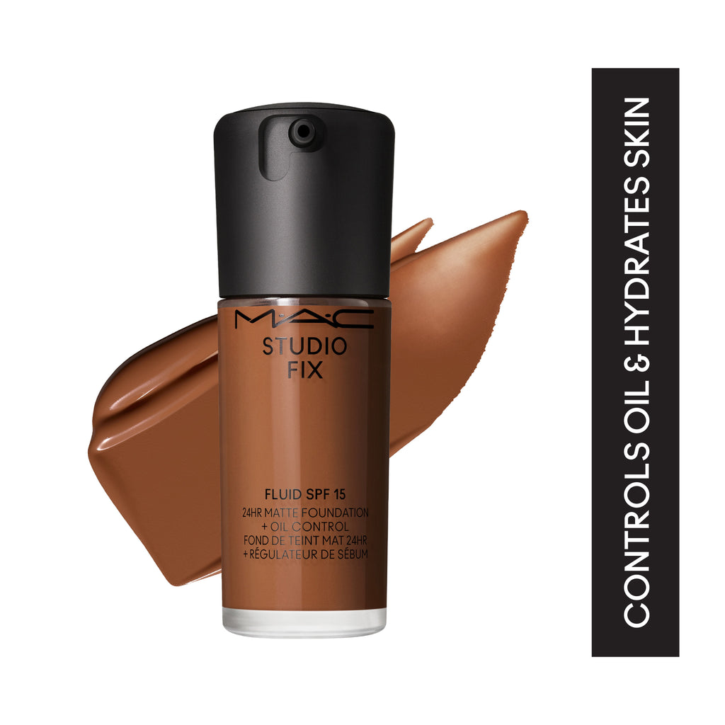 M.A.C Studio Fix Fluid SPF 15 Soft Matte Foundation With Hyaluronic Acid