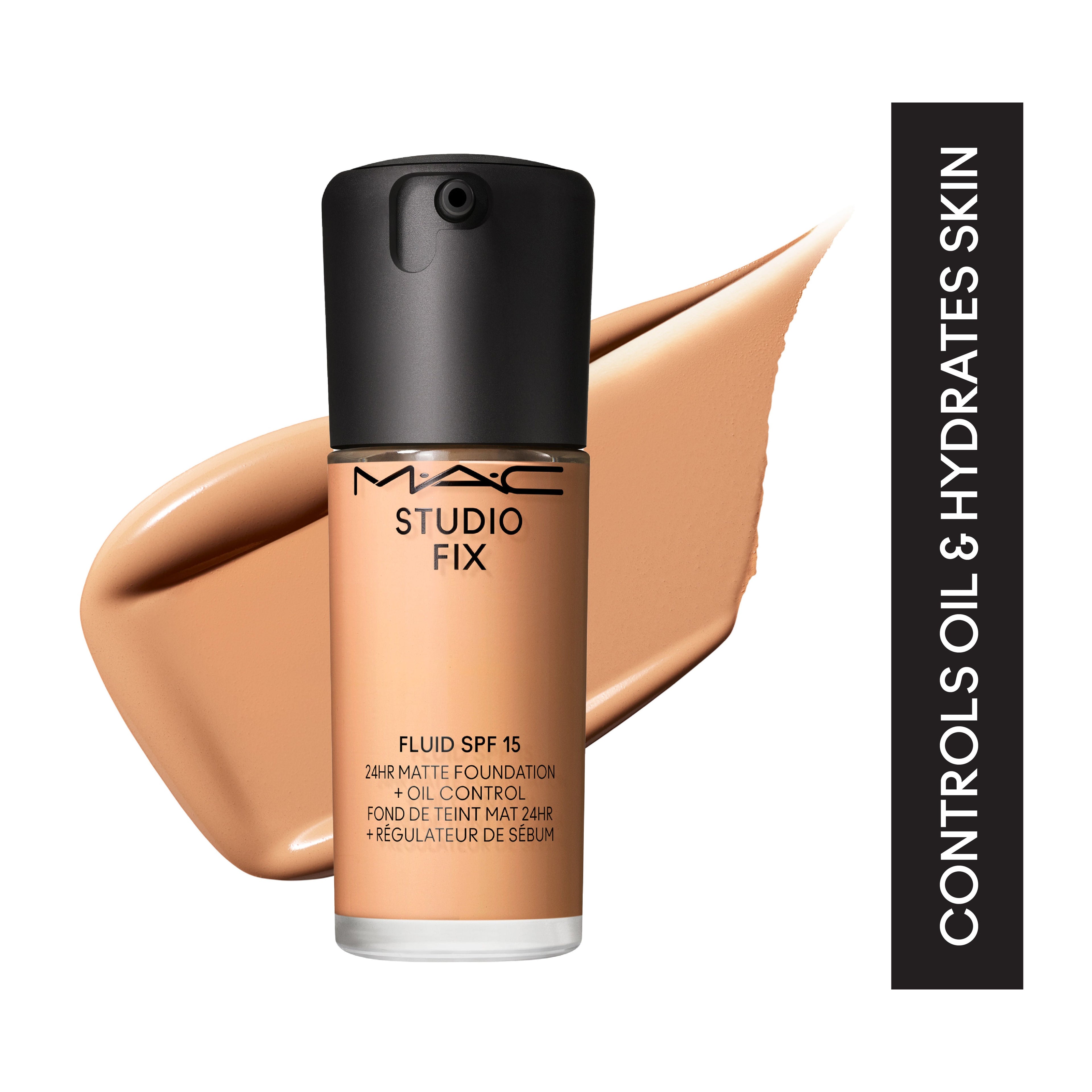 M.A.C Studio Fix Fluid SPF 15 Soft Matte Foundation With Hyaluronic Acid