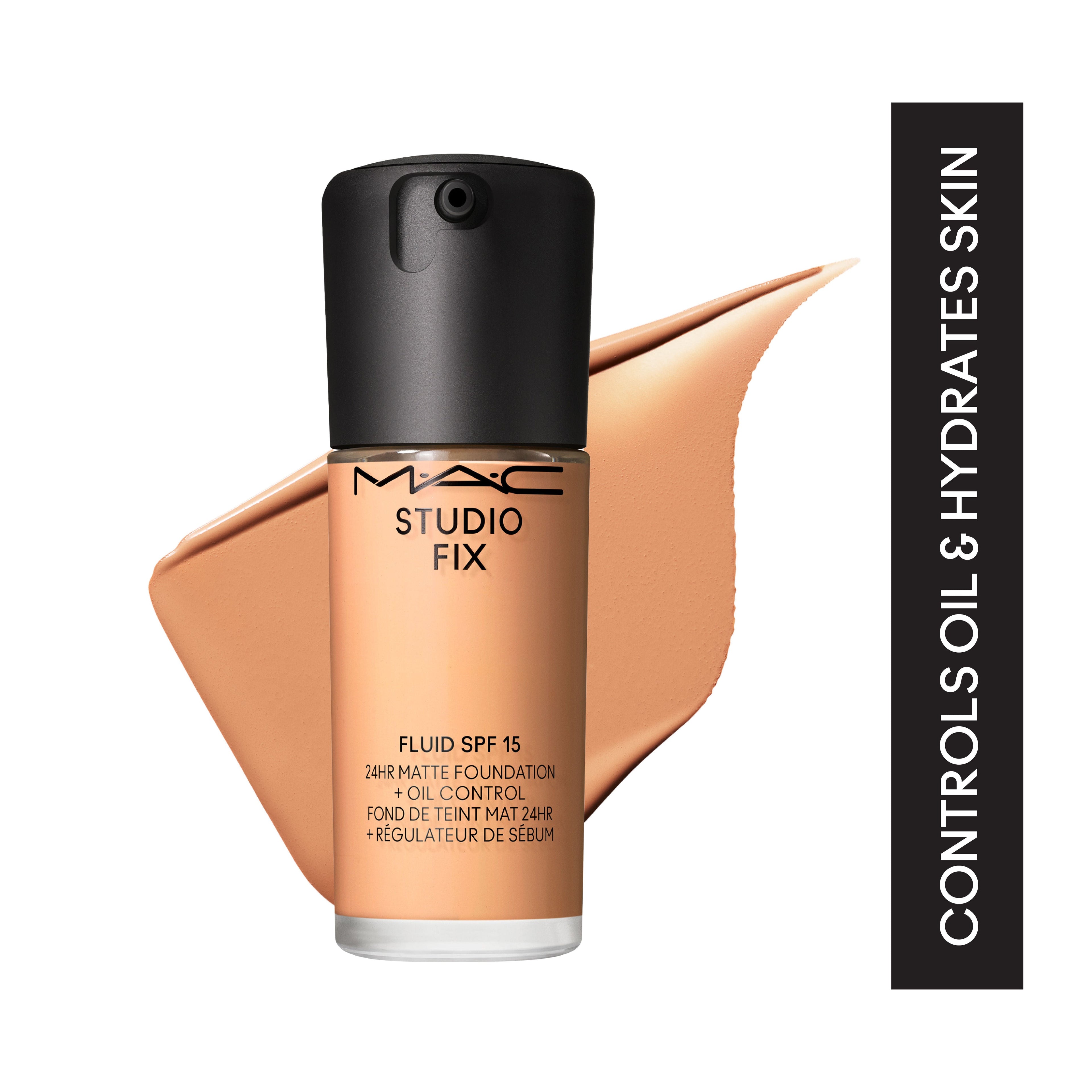 M.A.C Studio Fix Fluid SPF 15 Soft Matte Foundation With Hyaluronic Acid