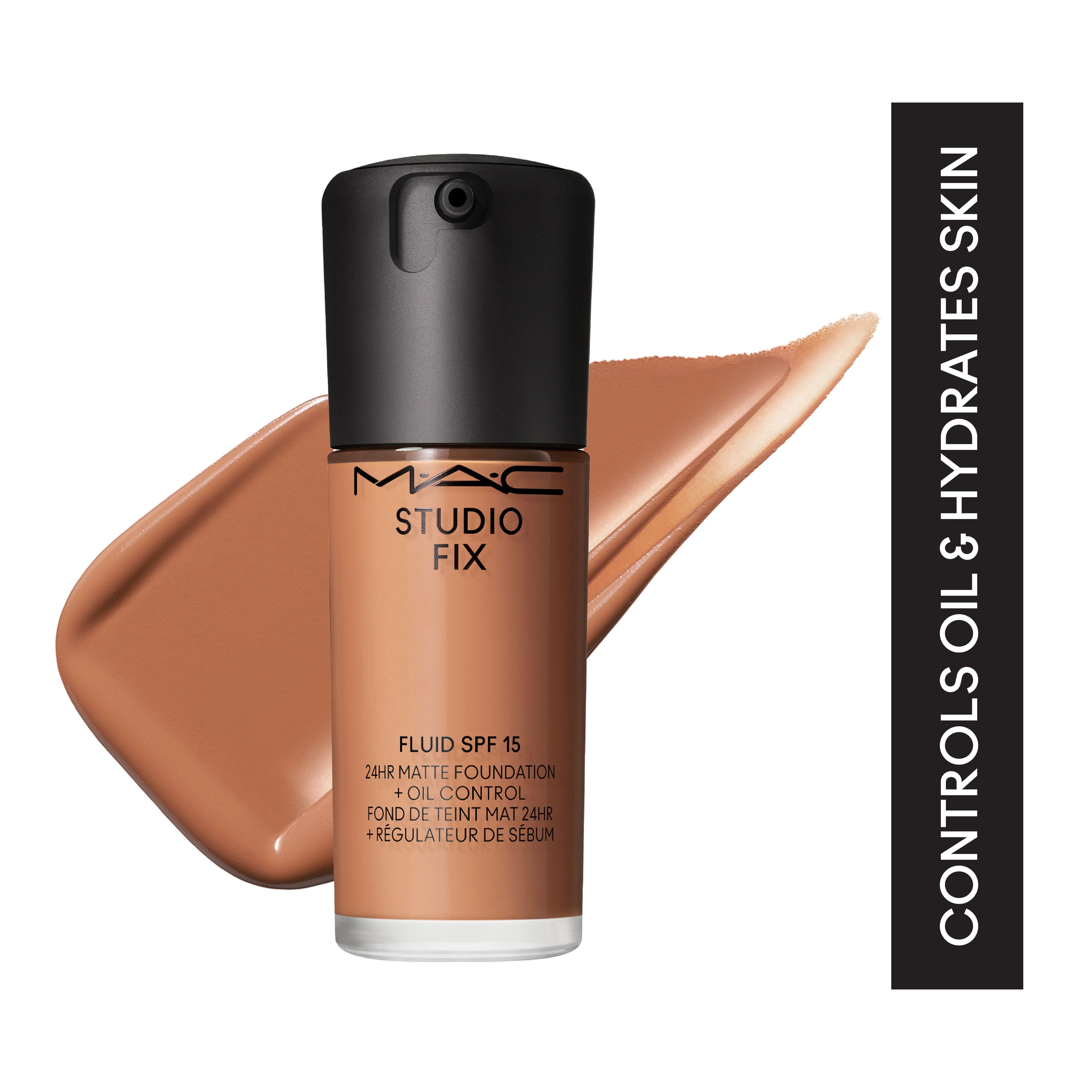M.A.C Studio Fix Fluid SPF 15 Soft Matte Foundation With Hyaluronic Acid