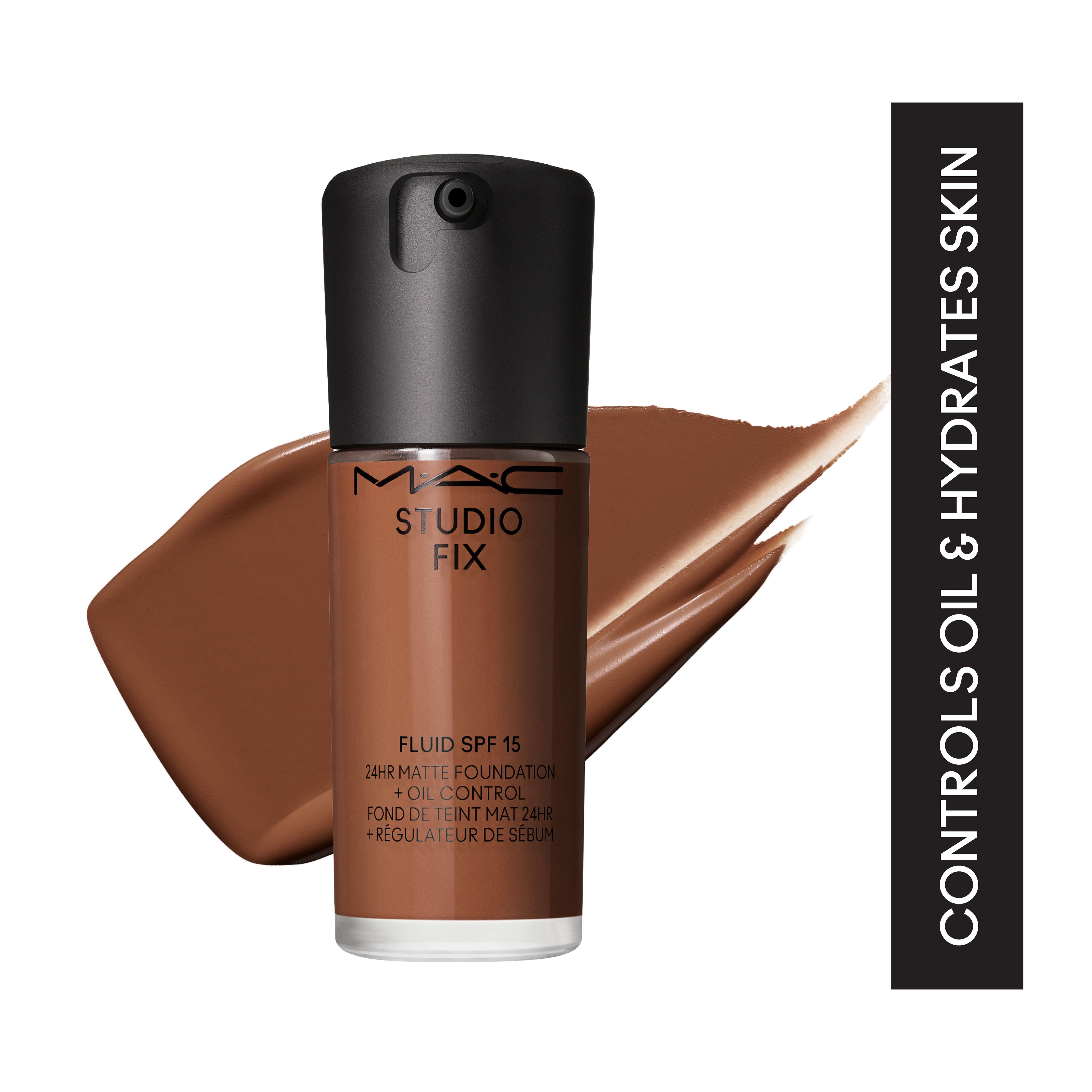 M.A.C Studio Fix Fluid SPF 15 Soft Matte Foundation With Hyaluronic Acid