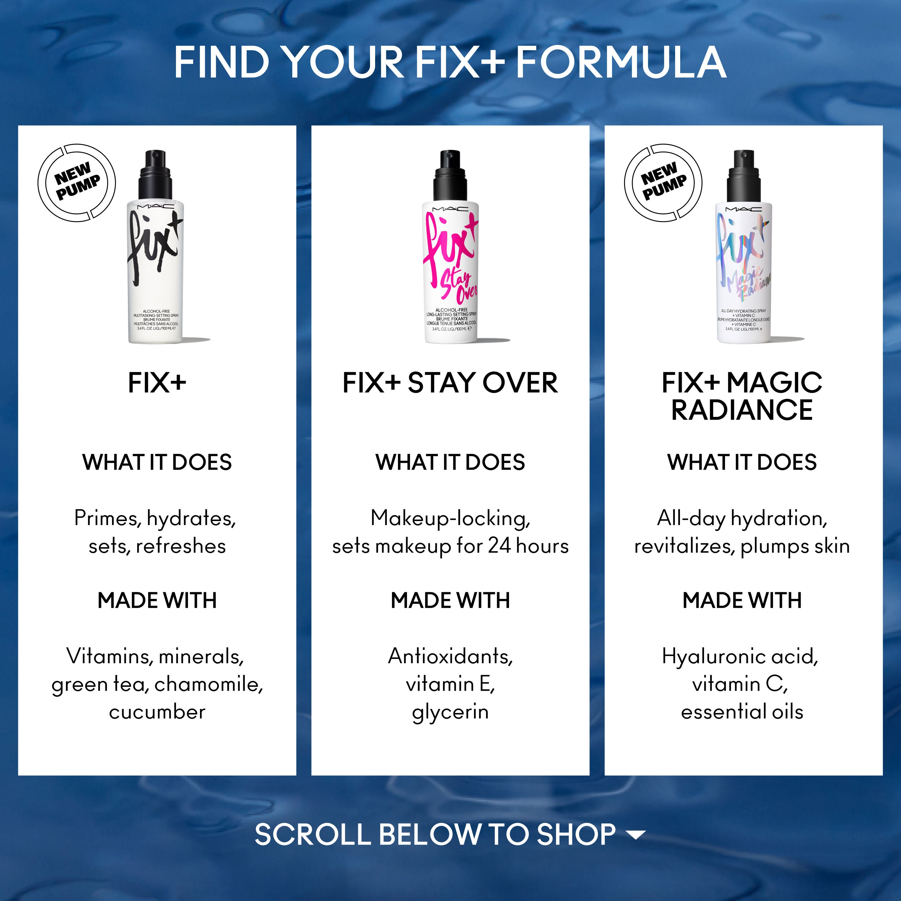 M.A.C Prep + Prime Fix+ Setting Spray - Magic Radiance (Makeup Fixer) With Hyaluronic Acid