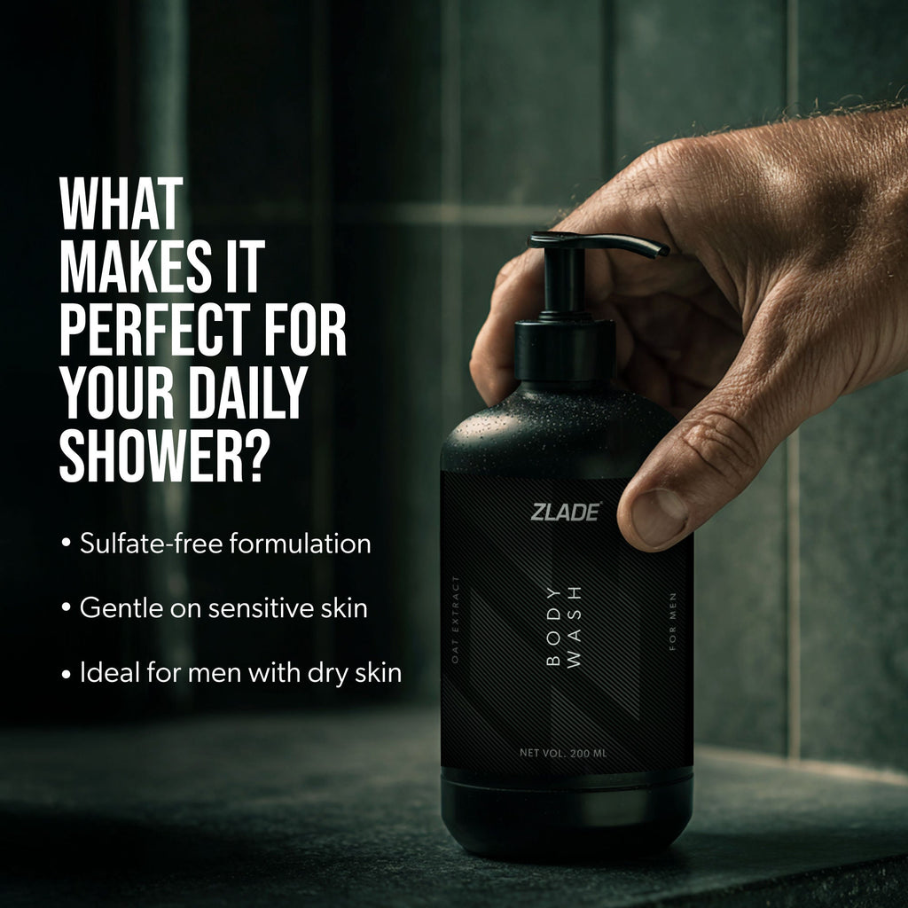ZLADE Niacinamide & Oat Extract Body Wash