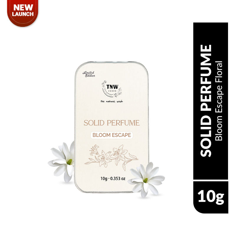 TNW The Natural Wash Solid Perfume Bloom Escape Floral & Sweet Scent Unisex