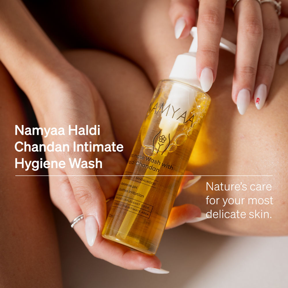 Namyaa Intimate Hygiene Wash With Haldi & Chandan