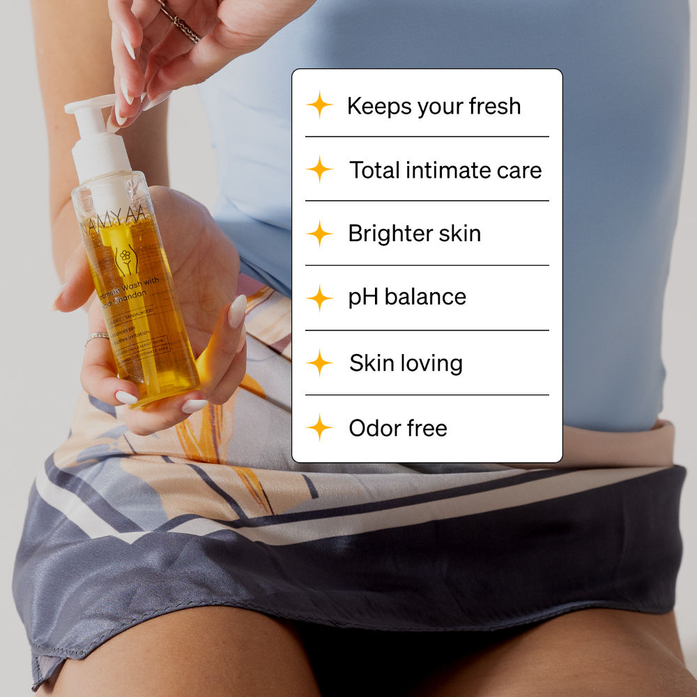 Namyaa Intimate Hygiene Wash With Haldi & Chandan