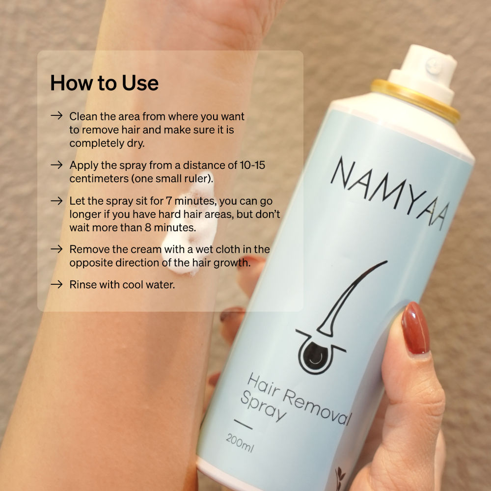 Namyaa Hair Removal Cream Spray