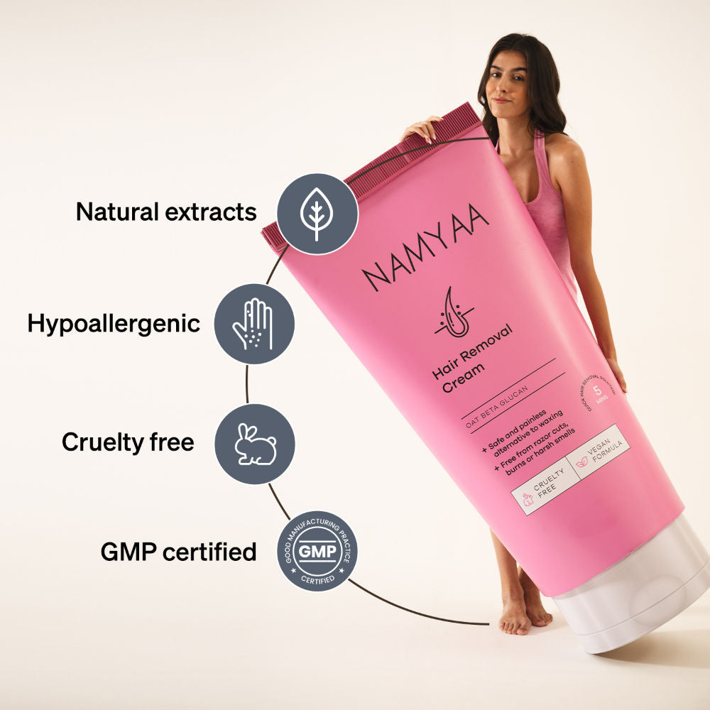 Namyaa Hair Removal Cream For Intimate Skin For Women