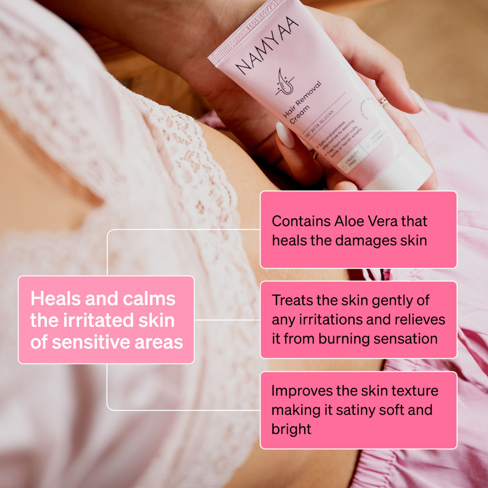 Namyaa Hair Removal Cream For Intimate Skin For Women