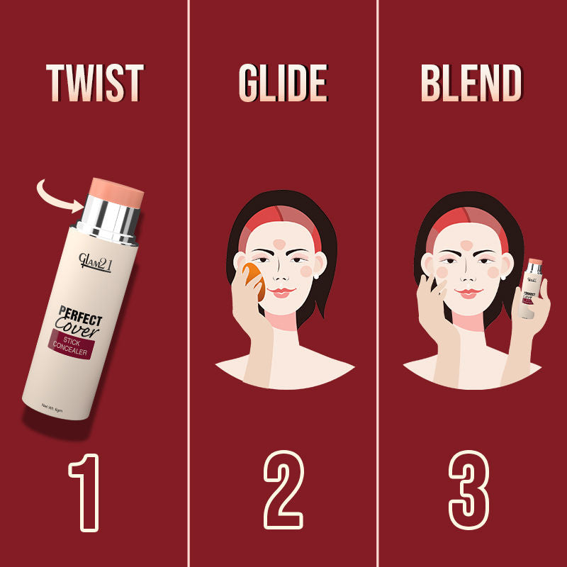 GLAM21 Perfect Cover Stick Concealer