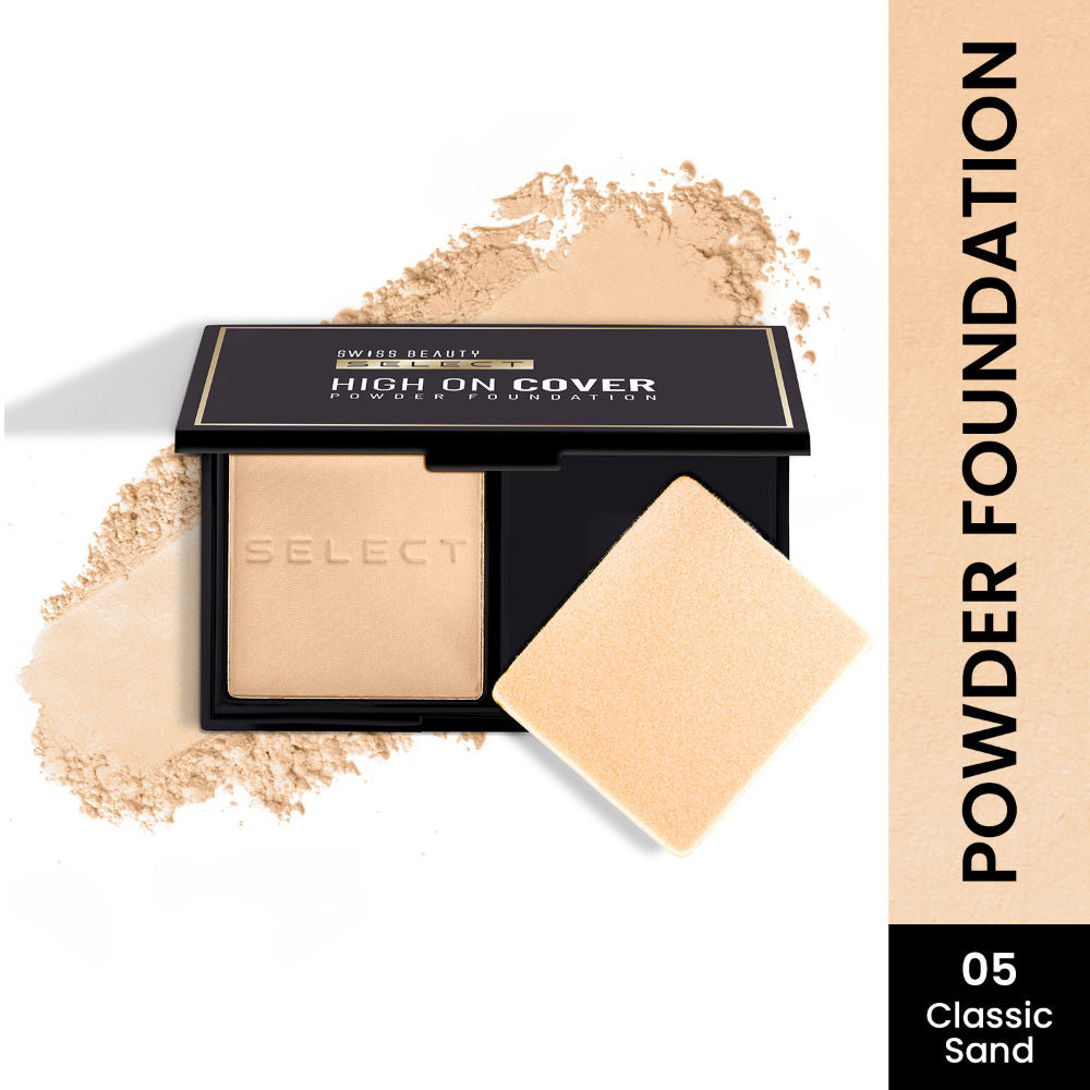 Swiss Beauty Select High On Cover Powder Foundation