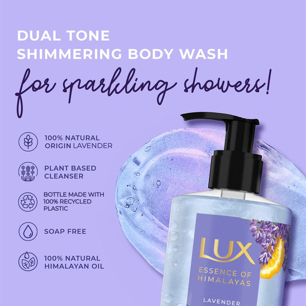 Lux Essence Of Himalayas Lavender & Vitamin C Illuminating Body Wash