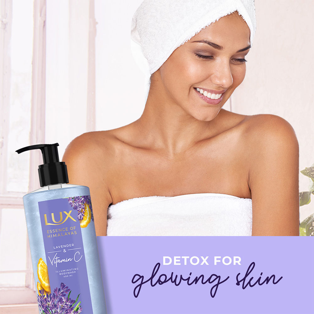 Lux Essence Of Himalayas Lavender & Vitamin C Illuminating Body Wash