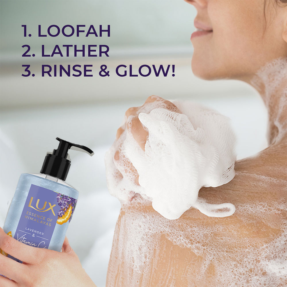 Lux Essence Of Himalayas Lavender & Vitamin C Illuminating Body Wash