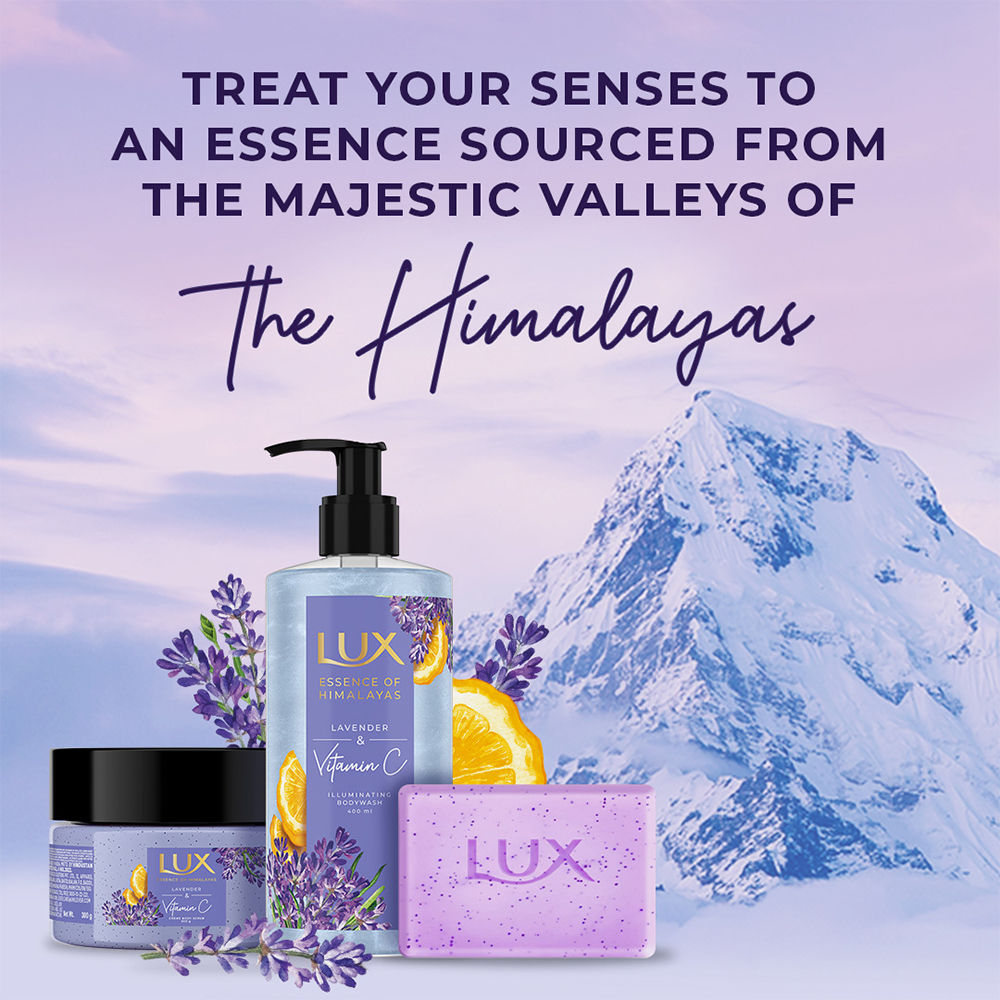 Lux Essence Of Himalayas Lavender & Vitamin C Illuminating Body Wash