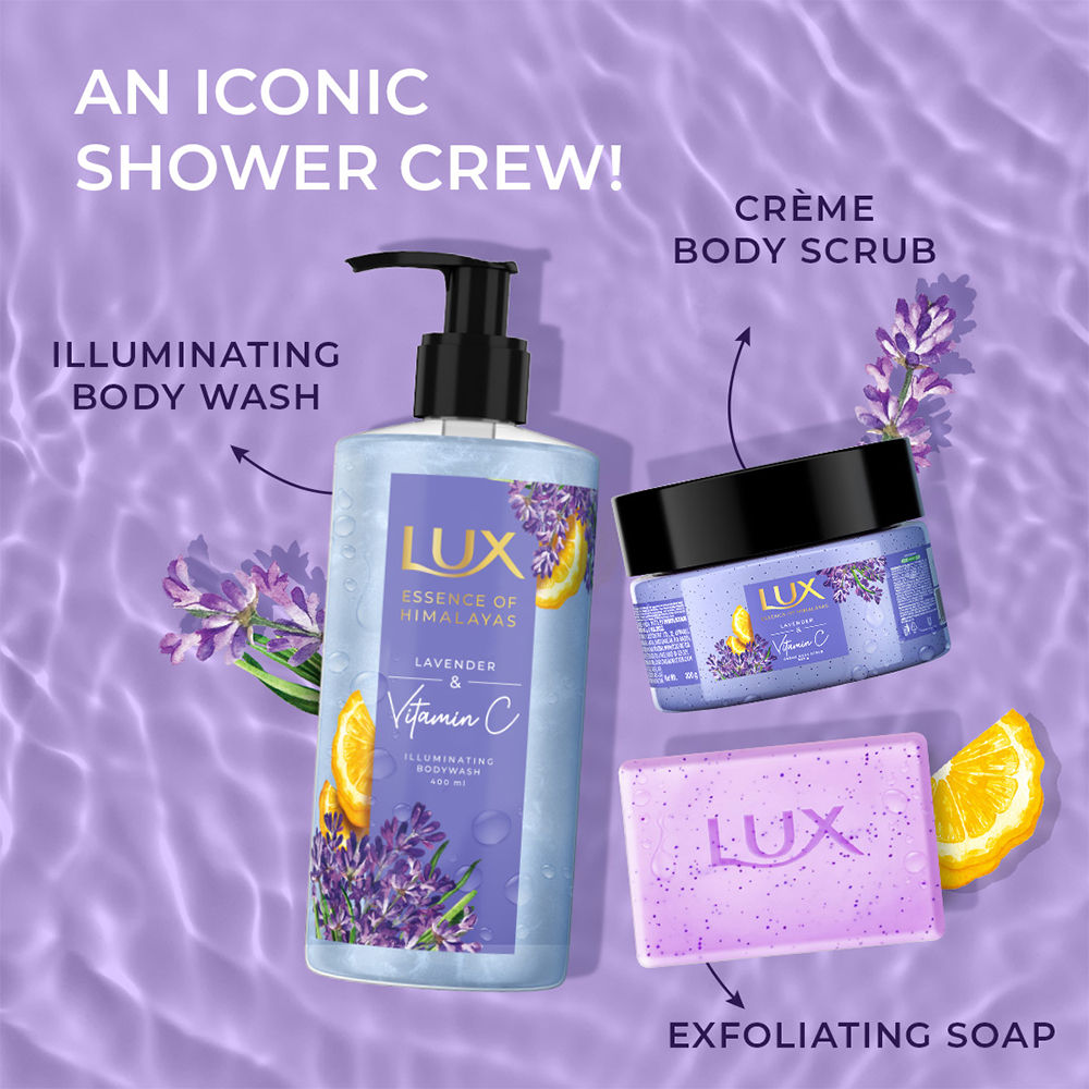 Lux Essence Of Himalayas Lavender & Vitamin C Illuminating Body Wash