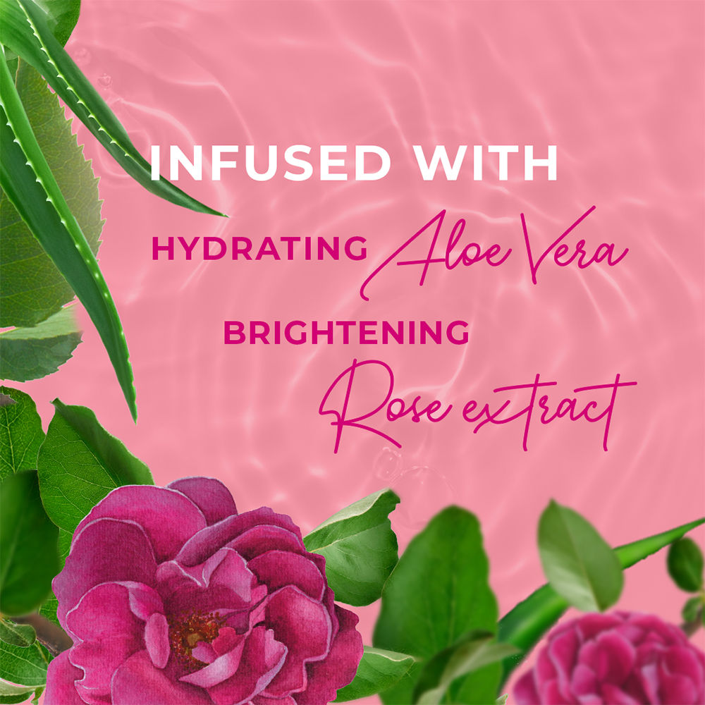 Lux Essence Of Himalayas Rose & Aloe Vera Brightening Body Wash