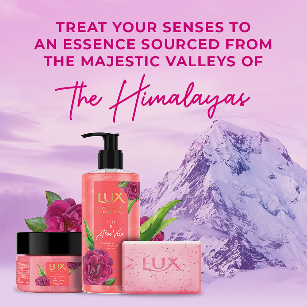 Lux Essence Of Himalayas Rose & Aloe Vera Brightening Body Wash