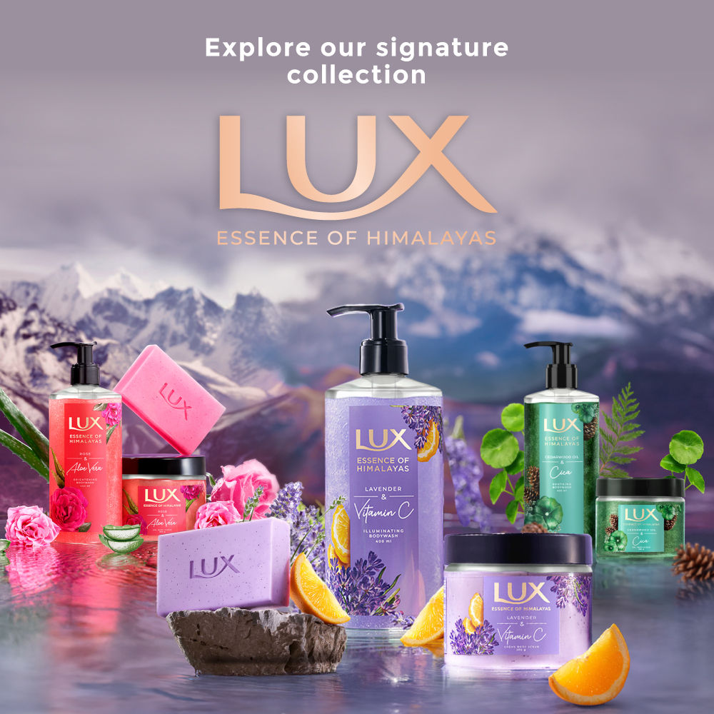 Lux Essence Of Himalayas Cedarwood Oil & Cica Soothing Body Wash