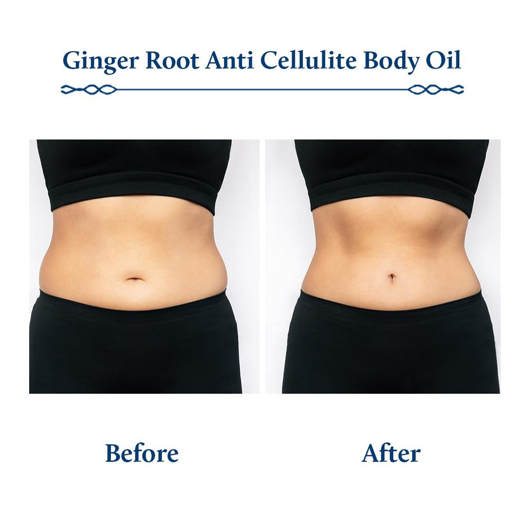 Blue Nectar Ginger Oil Anti Cellulite Body Massage Oil