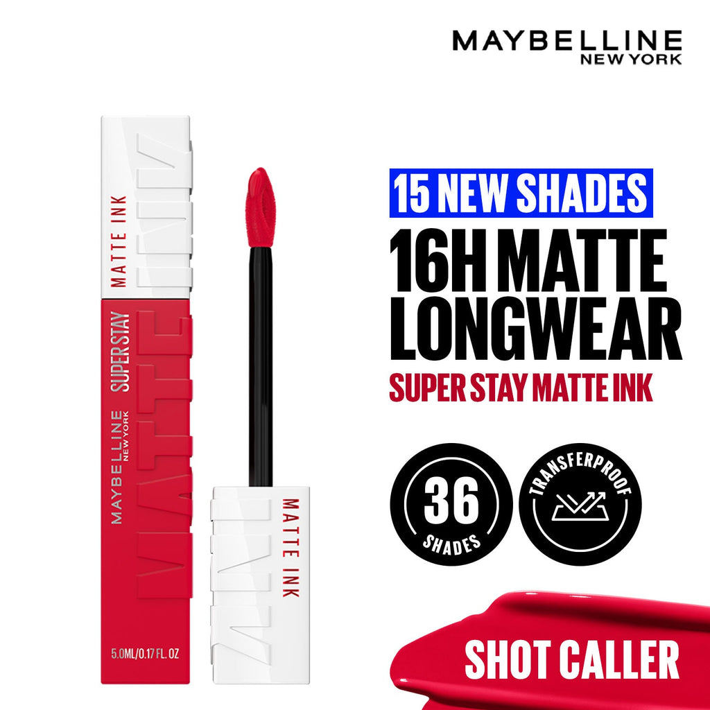 Maybelline New York Super Stay Matte Ink Liquid Lipstick, Lasts Up to 16 Hours - 15 Lover