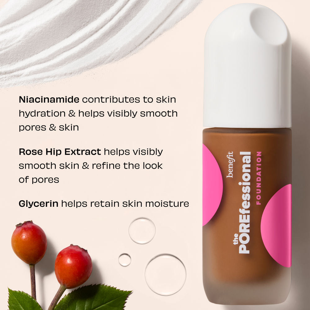 Benefit Cosmetics The Porefessional Foundation Smoothing & Blurring With Niacinamide