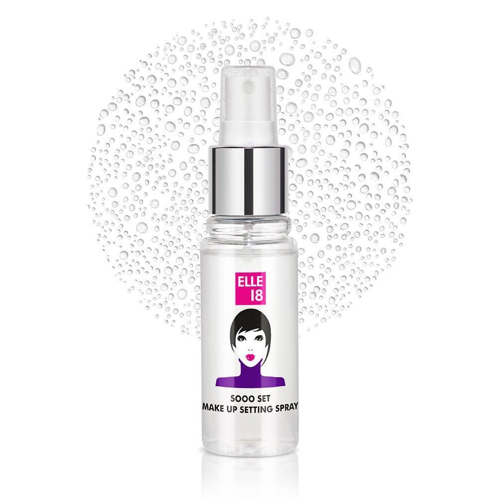 Elle 18 Hydrating Sooo Set Setting Spray With Niacinamide For Moisturised Skin
