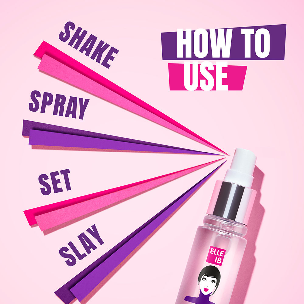 Elle 18 Hydrating Sooo Set Setting Spray With Niacinamide For Moisturised Skin