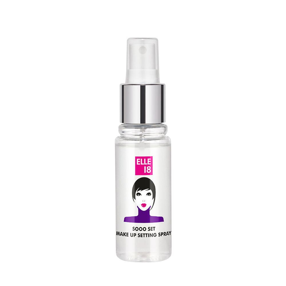 Elle 18 Hydrating Sooo Set Setting Spray With Niacinamide For Moisturised Skin