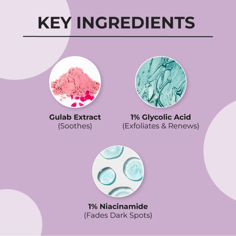 Dr. Sheth's Gulab & Glycolic Acid Face Wash
