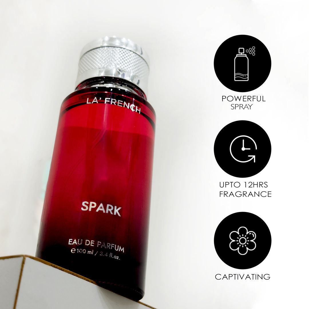 La French Spark Long Lasting Eau De Parfum