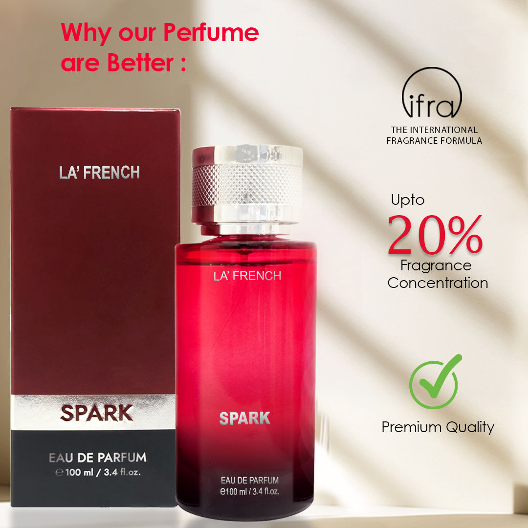 La French Spark Long Lasting Eau De Parfum