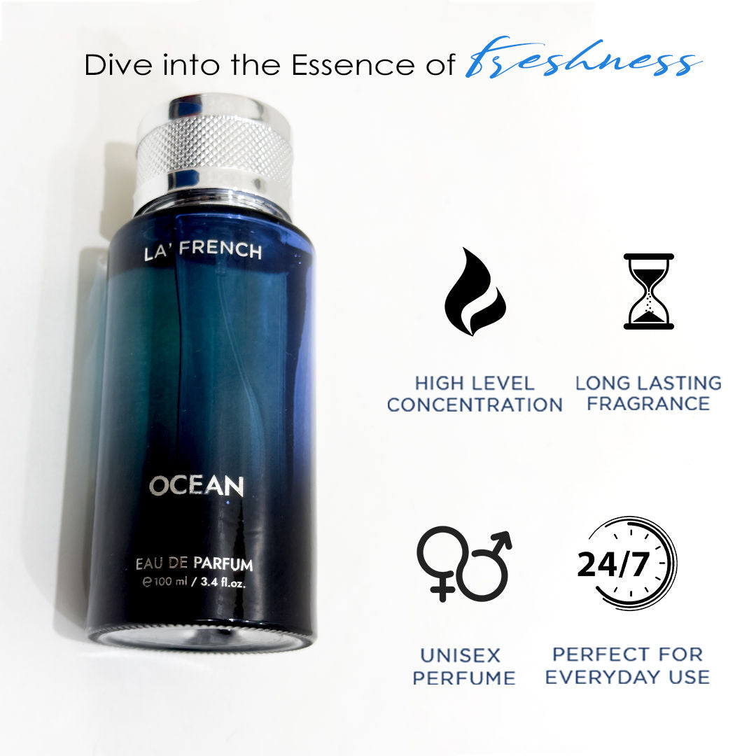 La French Ocean Long Lasting Eau De Parfum