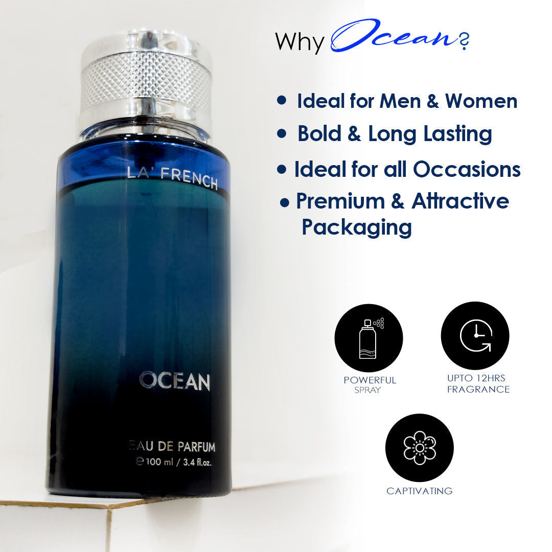 La French Ocean Long Lasting Eau De Parfum