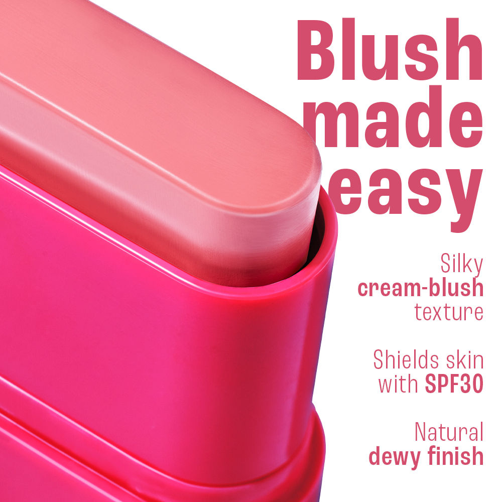 Lakme 9to5 Hya Beach Edit Blush, SPF 30, Creamy Texture, Dewy Finish