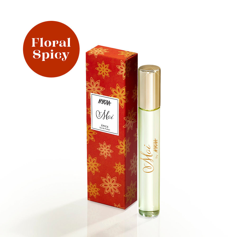 Moi Amour Floral Travel Size Mini Perfume With Jasmine, Lily & Patchouli For Women