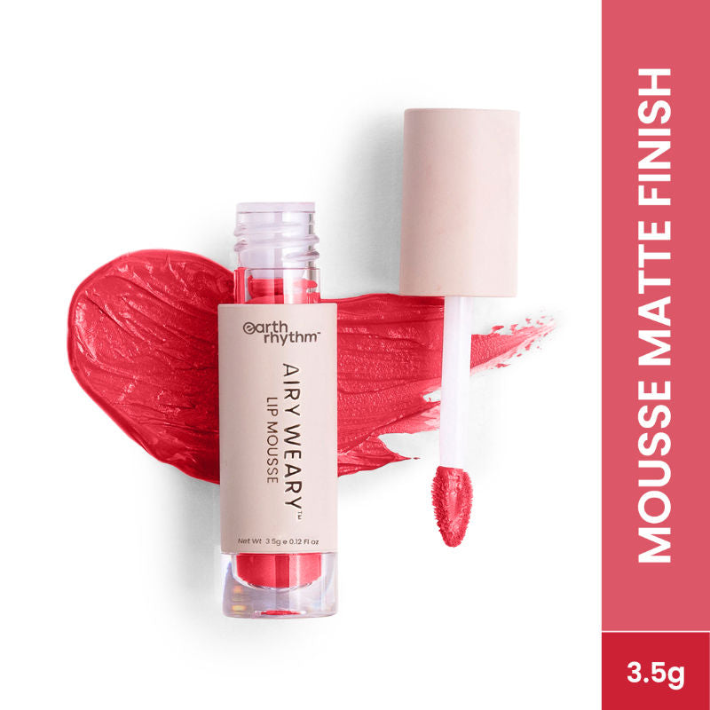 Earth Rhythm Airy Weary Lip Mousse Liquid Lipstick