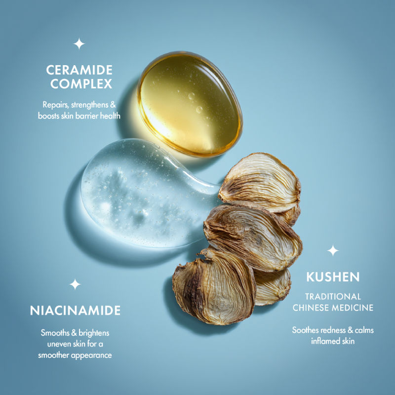 Within Beauty Ceramide & Niacinamide Serum, Calming Drops Barrier Restore Soothing Serum