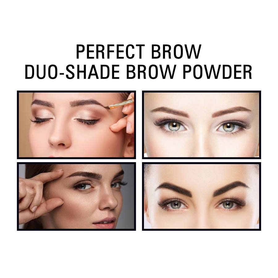 Matt look Perfect Brow Duo-shade Brow Powder