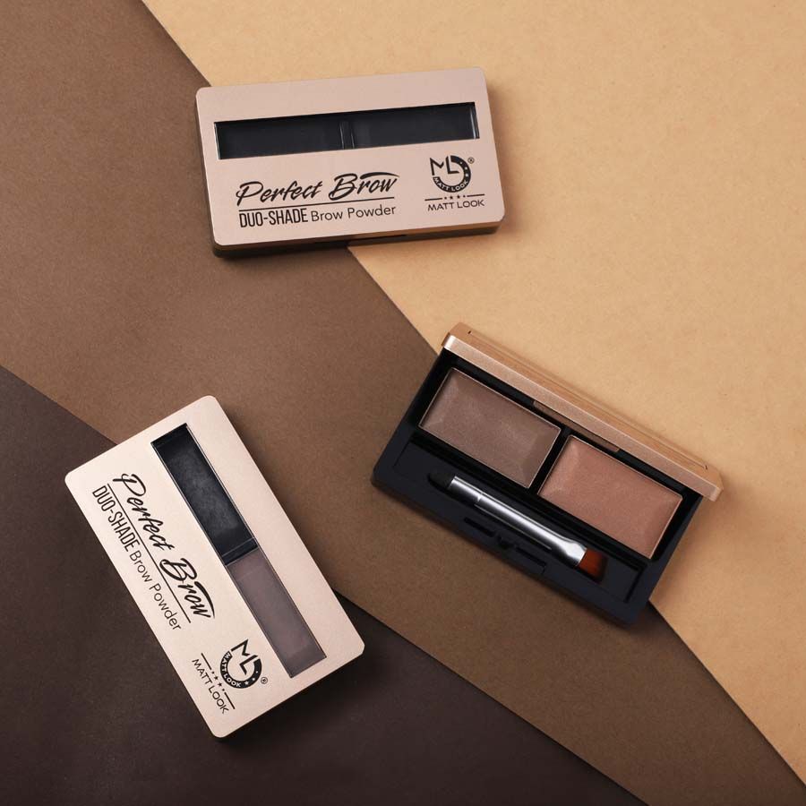 Matt look Perfect Brow Duo-shade Brow Powder