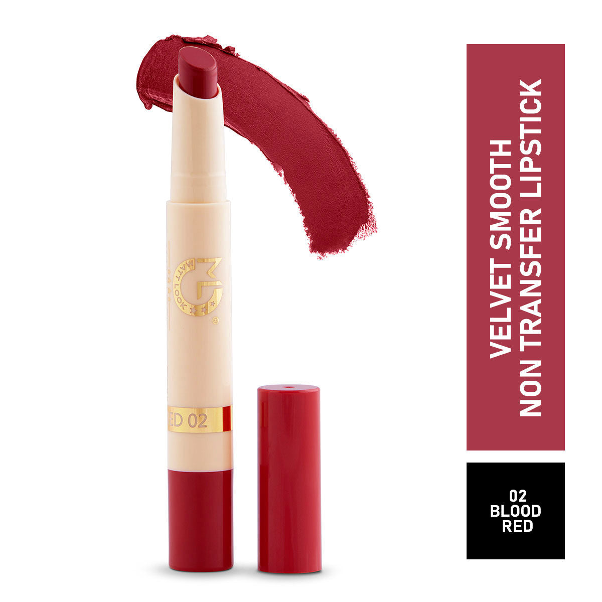 Matt look Velvet Smooth Non Transfer Lipstick