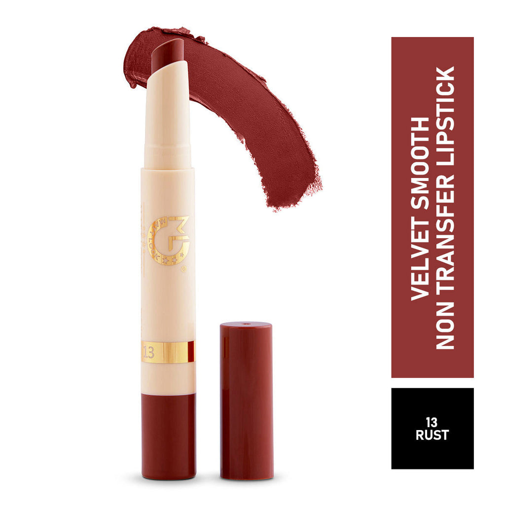Matt look Velvet Smooth Non Transfer Lipstick